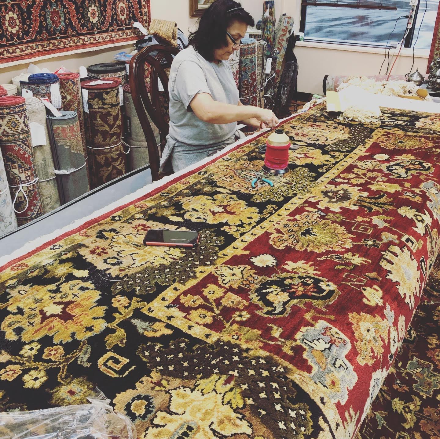 rugs patching