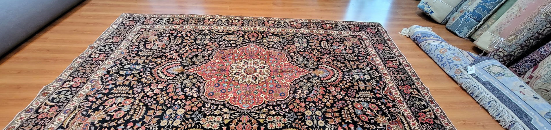 Banner of antique rug