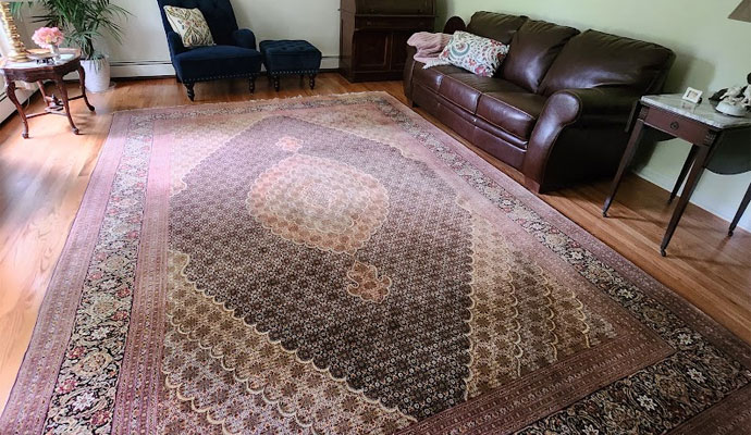 our expert rug color correction