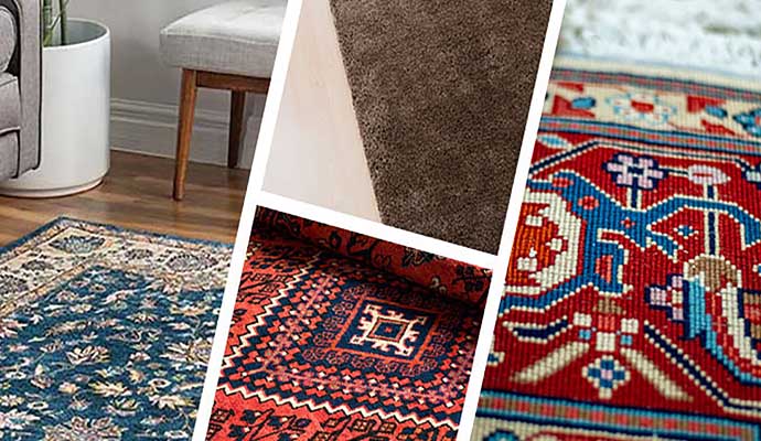 Different types of rugs